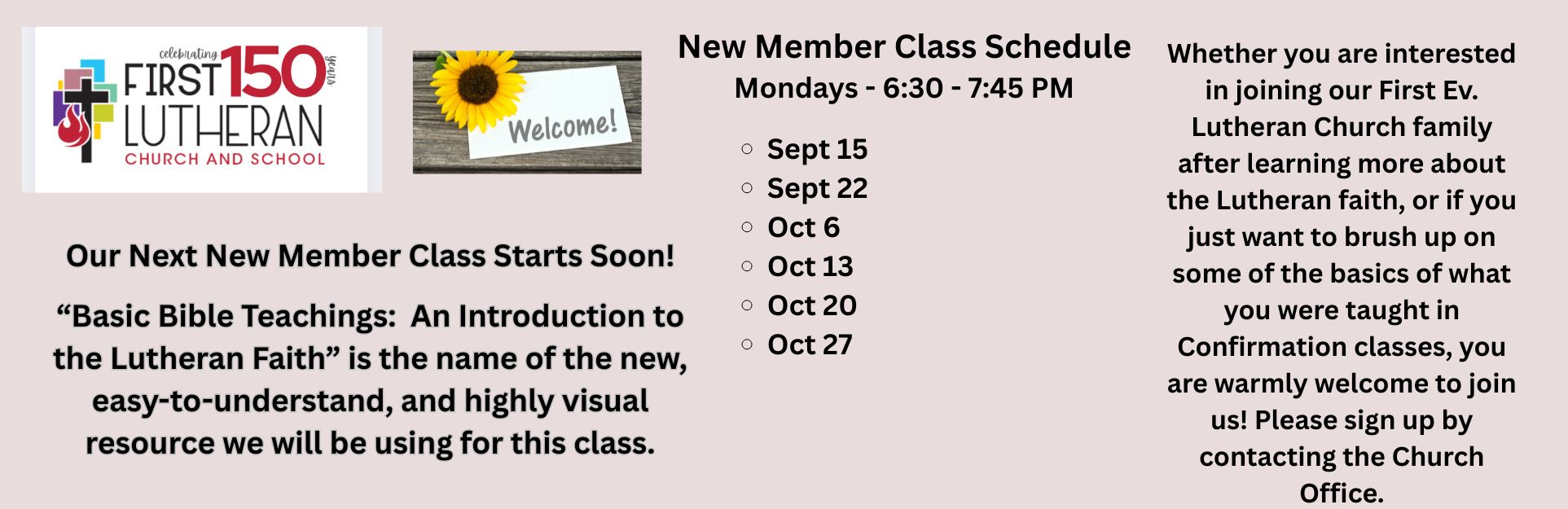 New Member Class Slider