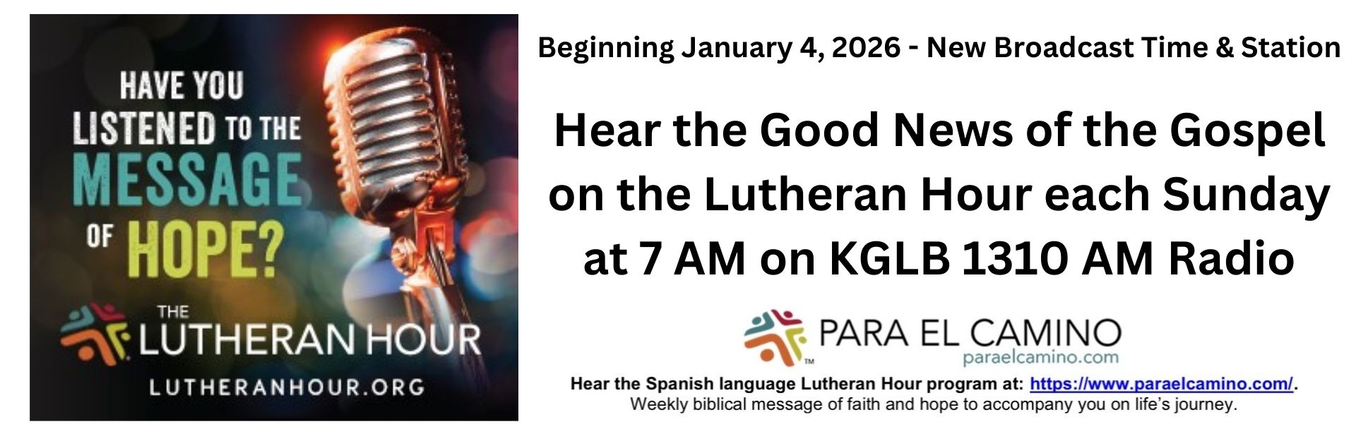 Lutheran Hour - 2026